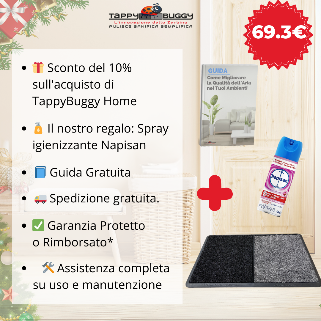 Offerta di Natale: Proteggi la tua casa con TappyBuggy Home